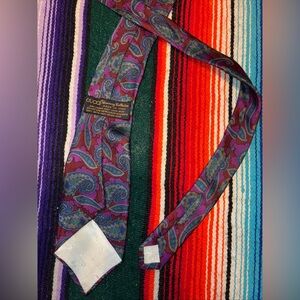 Vintage Gucci Silk Paisley Tie Made in Italy